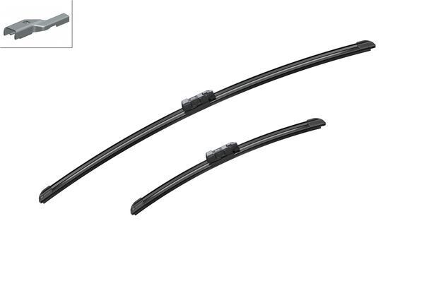 ÖN SİLECEK SÜPÜRGESİ 650/380MM MUZ TİPİ PARTNER TEPE - BERLINGO 08 GRANDE PUNTO -LINEA 08 FIESTA VI 08 CORSA D 06 CORSA E 14 AVEO 11 MITO 09 AEROTWİN SİLECEK SETİ - 650/380 MM A 432 S
