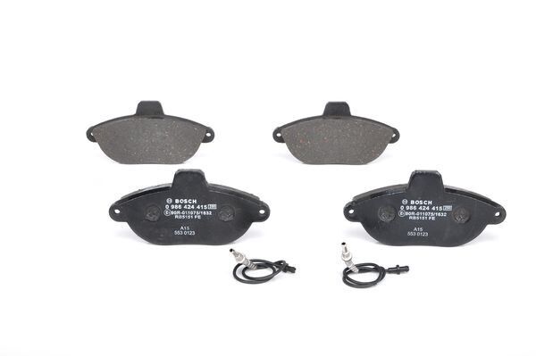ÖN BALATA FİŞLİ EXPERT 96 SCUDO 96 JUMPY 1.9TD 95 P806 0986TB2295