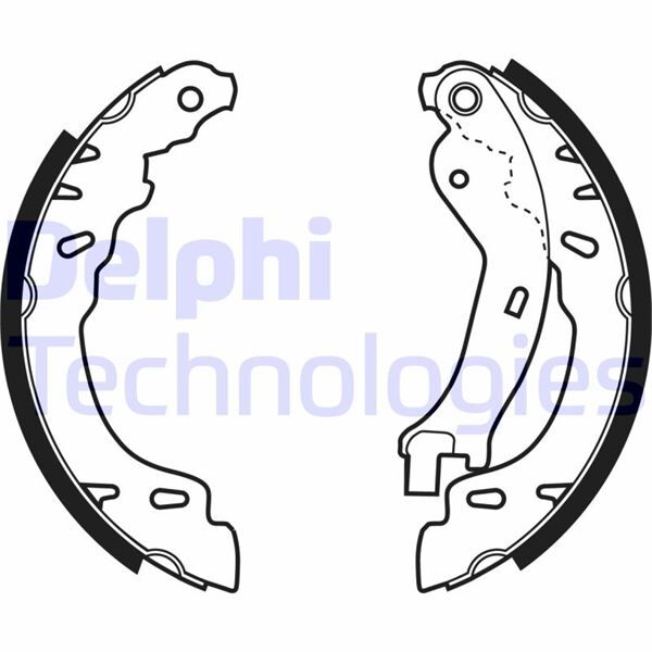 ARKA PABUÇ BALATA FIAT 500 1.2-1.3D 07 09 PANDA 169 1.1-1.2 03 09 1.3D 03 06 180x32 -