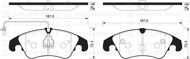 ÖN FREN BALATA AUDI A4 08- / A5 07- / Q5 09-