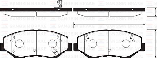 ÖN FREN BALATA HONDA CIVIC 1.6L FC5 4 kapı sedan benzinli 16- / CR-V 2.0L K20 02-06