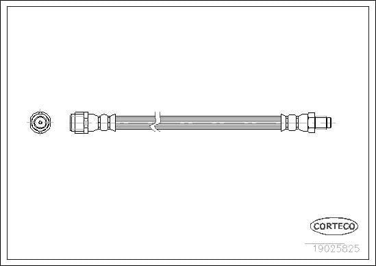 FREN HORTUMU ARKA MERCEDES W202 W203 C208 C209 W210 R129 R170 W140 B901 B905