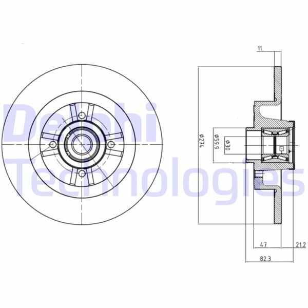 ARKA FREN AYNASI TEK ABS SENSOR HALKASI ILE GRAND SCENIC 1.5DCI/1.6/1.9 DCI/2.0 04-