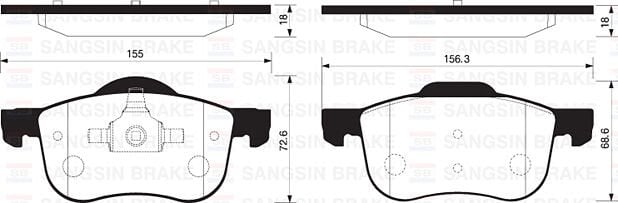 ON FREN BALATASI VOLVO S60 00 S70 97 00 S80 98 V70 97 07 V70 01 07 XC70 00 XC90 02 12 16 JANT