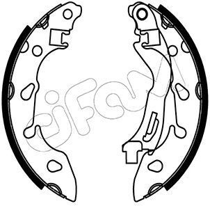 FREN PABUCU FIAT / FORD EUROPE .6 FLEX / PANDA II 169 : 1.1;1.2;1.2 4WD;1.2 Bİ-POWER;1.2 NATURAL P