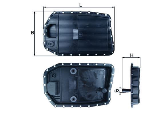 OTOMATIK SANZIMAN YAG KARTERI GA6HP19 BMW E60 E90 E70 E71