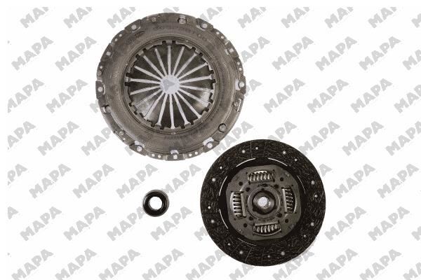 DEBRİYAJ SETİ P206-P307-P406-P407-PARTNER-BERLINGO-EXPERT-C4-C5-C8-JUMPY-XSARA-SCUDO 1.8 16V-2.0 16V HDI EW10J4-EW10A-EW7A-EW7J4