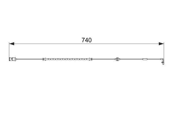 FREN İKAZ SENSÖRÜ ASTRA F 1.4-1.6-1.8 16V-ASTRA G 1.6-1.8-2.0 16V-ZAFIRA 1.6-1.8-2.0 16V