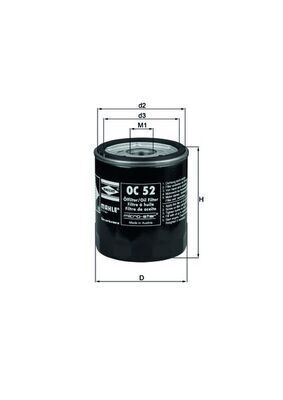 YAĞ FİLTRESİ Spin-on oil filter