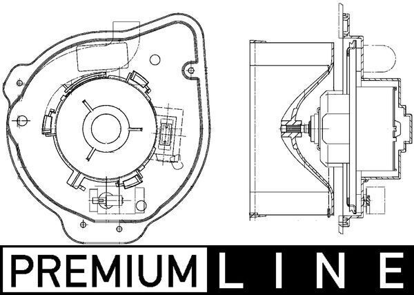 Innenraumgeblaese VOLVO S80/V80