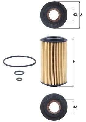 YAG FILTRESI MERCEDES OM611 W203 W211 W210 W639 B901 B904
