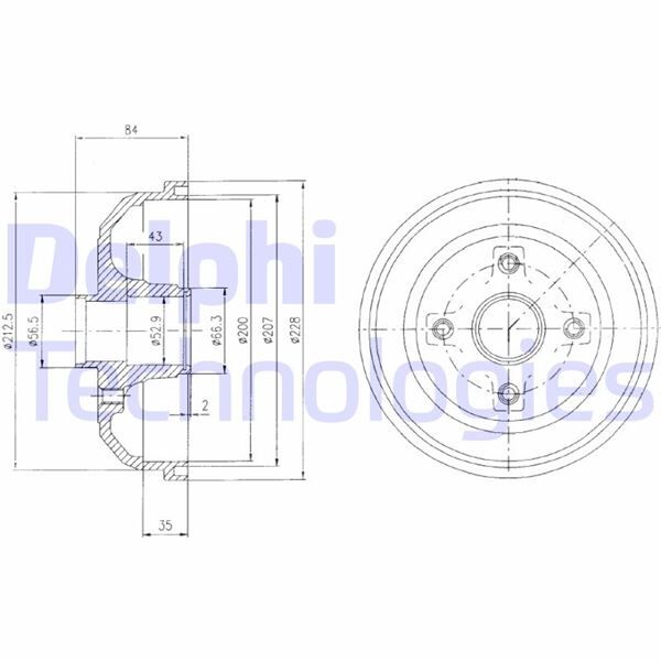 ARKA FREN KAMPANA CORSA C 01 11 ABS SİZ