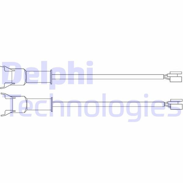 FREN İKAZ KABLOSU ÖN DAIMLER DOUBLE SİX. SOVEREİGN / JAGUAR XJ12. XJ6. XJ8. XJS 83 02