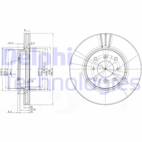 FREN DİSKİ ÇİFTLİ PAKET . DELİKLİ ÖN HONDA CIVIC 01/1997 11/2001