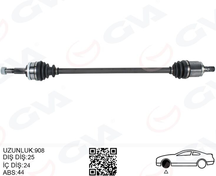 KOMPLE AKS SAĞ NISSAN ALMERA 1.5L QG15DE N16 02- ABS Lİ