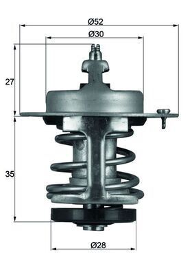 TERMOSTAT HONDA CIVIC VI Fastback MA. MB 79C