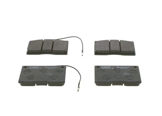 DİSK BALATA - ÖN - WVA 20380 - 119.7X71X15.5 MM -