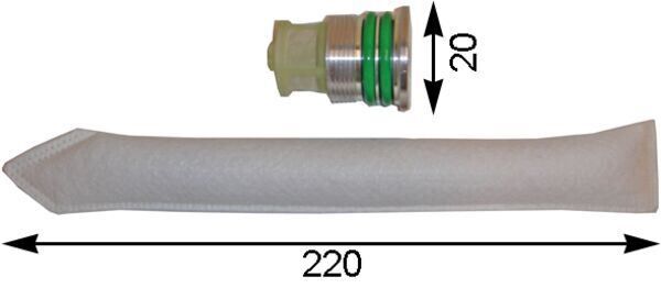 KLİMA KURUTUCU COROLLA 1.4 VVTİ-1.6 VVTİ-1.8-2.0 D-4D 02-06