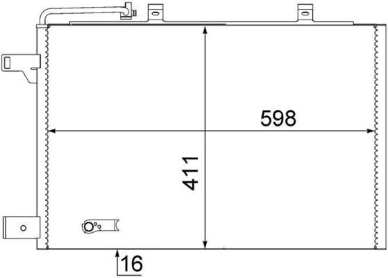 KLIMA RADYATORU MERCEDES W169 W245