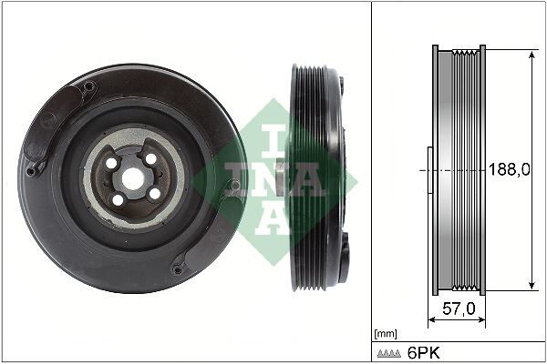 KRANK KASNAĞI TRANSPORTER T4-VOLT LT35 2.4D-2.5 TDI-CRAFTER 2.5 TDI ANJ-APA-AAT-AAB-AGX