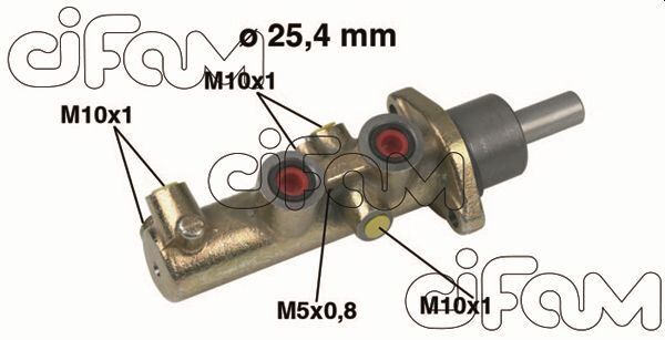 ANA MERKEZ JUMPER-BOXER1.9-2.0-2.2-2.5-2.8 HDI 94-00 25.4 mm