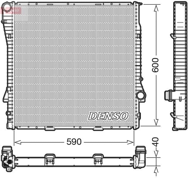 MOTOR SU RADYATORU BMW M62 N62 M57N E53 03 06