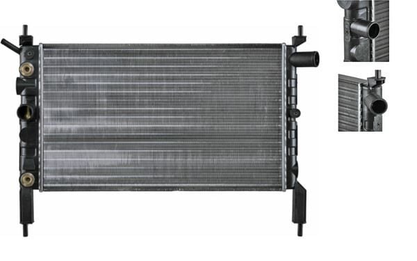 RADYATÖR BRAZİNG ASTRA F 93-98 1.4I-1.6I-2.0I KLİMASIZ MEK OTOM 538x368x26