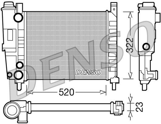 RADIATOR FIAT ELBA 85-97