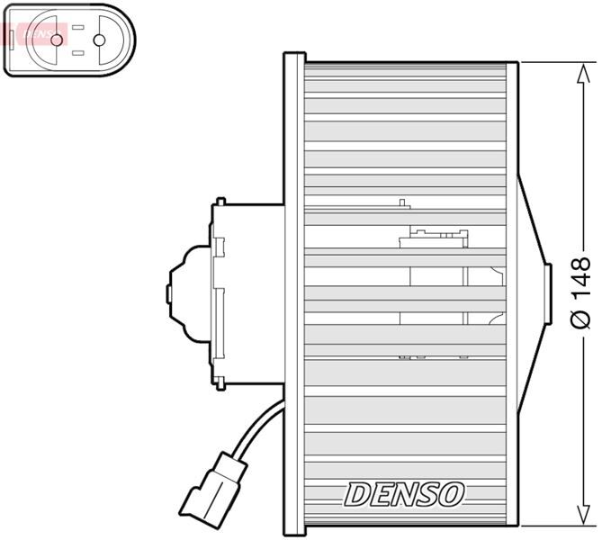 CABİN BLOWER FORD FIESTA III 89-97