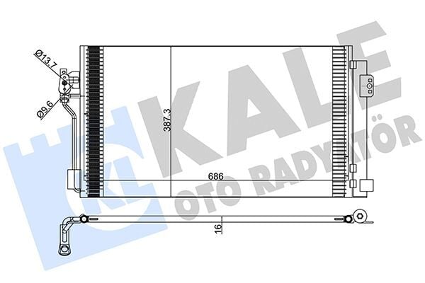 KLIMA RADYATORU MERCEDES VITO W639 03