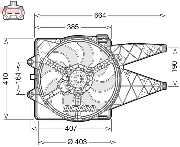 FAN. RADİATOR FIAT BRAVO II 06-14