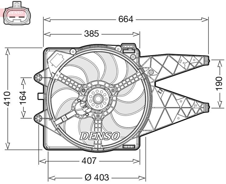 FAN. RADİATOR FIAT BRAVO II 06-14