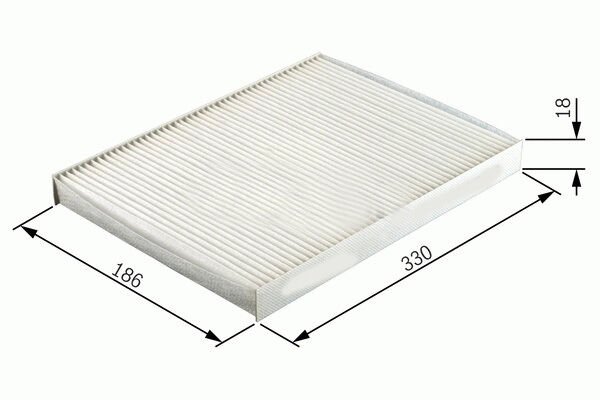 POLEN FİLTRESİ CORSA B 1.2-1.4-TIGRA 1.4-1.6-COMBO 1.2-1.4-1.6-1.7D