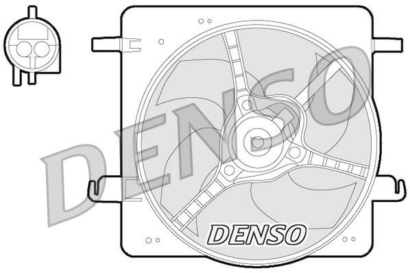 FAN MOTORU DAVLUMBAZLI FORD KA 1.3 97 01