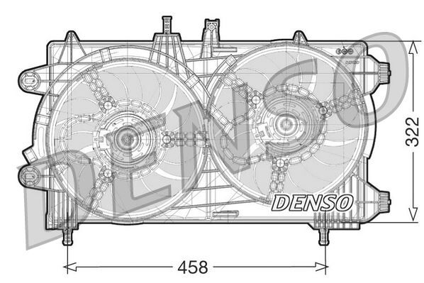 FAN. RADİATOR LANCIA MUSA 04-12