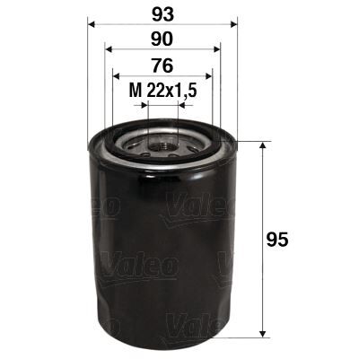 YAĞ FİLTRESİ FIESTA 1.8DI-FOCUS 1.8TDCI-1.8DI/TDDİ-1.8T-CONNECT 02 14 1.8TDCI TRANSIT T15-T12 2.5TD 95 01