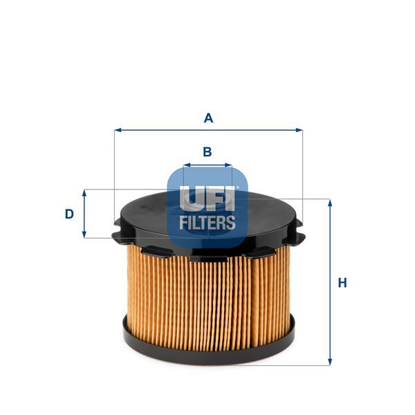 YAKIT FİLTRESİ PARTNER-P206-P306 BERLINGO-JUMPY- XSARA-SCUDO-COROLLA 00-02 1.9D 98- DW8