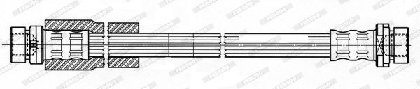 FREN HORTUMU ARKA FORD FUSION 02-12