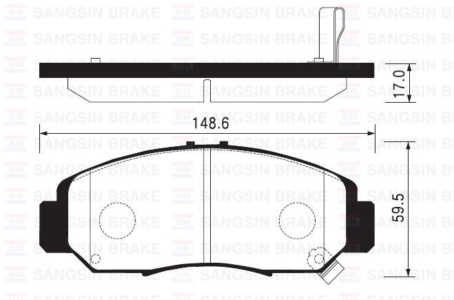 ÖN FREN BALATA HONDA CIVIC 1.6L R16A2 VTEC sedan FD6 06-11 / 1.8L R18A2 FD7 06-