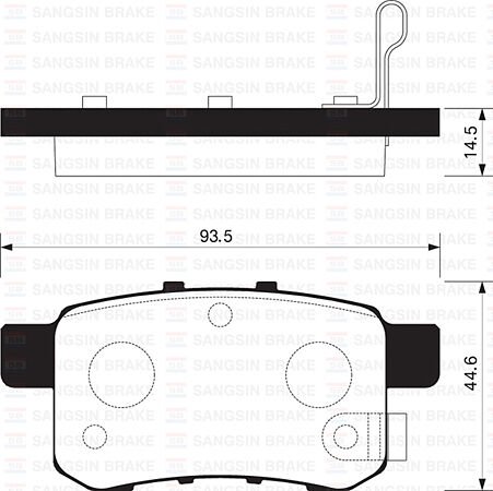 ARKA FREN BALATA HONDA ACCORD 2.0L R20A3 CU1 08-