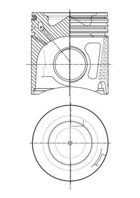 PİSTON COMPLETE 88.4 MM FİAT