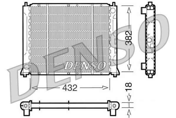 RADİATOR. ENGİNE COOLİNG ROVER 200 RF 95-00