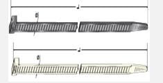 4621570 KABLO BAĞI CIRT KELEPÇE 7.8 X 450 MM PK 100 AD SİYAH