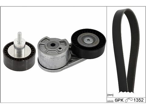 ALTERNATÖR KAYIŞ GERGISI KOMPLE TRANSIT V-362/V-363 17 2.0 ECOOBLUE GK2Q-19A216-AB HG9Q-6A228-SA HG9Q-6C301-AA