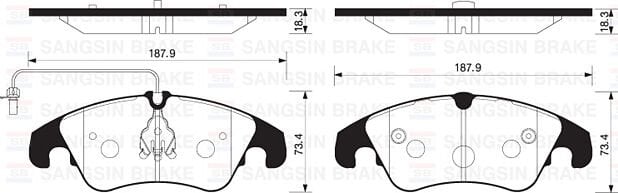 ÖN FREN BALATA AUDI A4 08- / A5 07- / Q5 09-