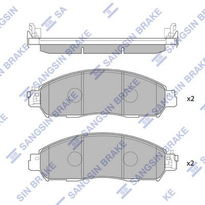 ÖN FREN BALATA NISSAN NAVARA 2.3L YS23 D23 16-