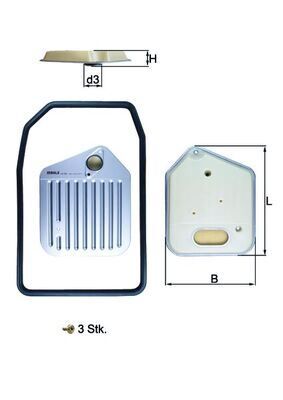 OTOMATIK SANZIMAN YAGI FILTRE SETI BMW E34 E39 E32 E38
