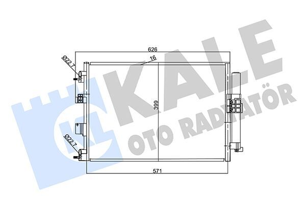 KLIMA RADYATORU KONDANSER FOCUS III 14 C MAX 15 CONNECT 13 KUGA II 14 17 1.0 ECOBOOST 1.5TDCI 1.6TDCI E5