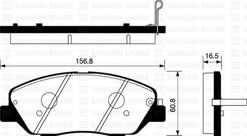 ÖN FREN BALATA HYUNDAI SANTAFE 2.0L 2.2L CRDi 06-