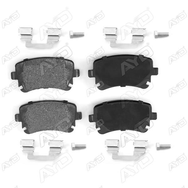 ARKA BALATA VW TRANSPORTER T5 03 09 A4 04-09 A6 04-11 A8 03-10 CİVATA TAKIMLI